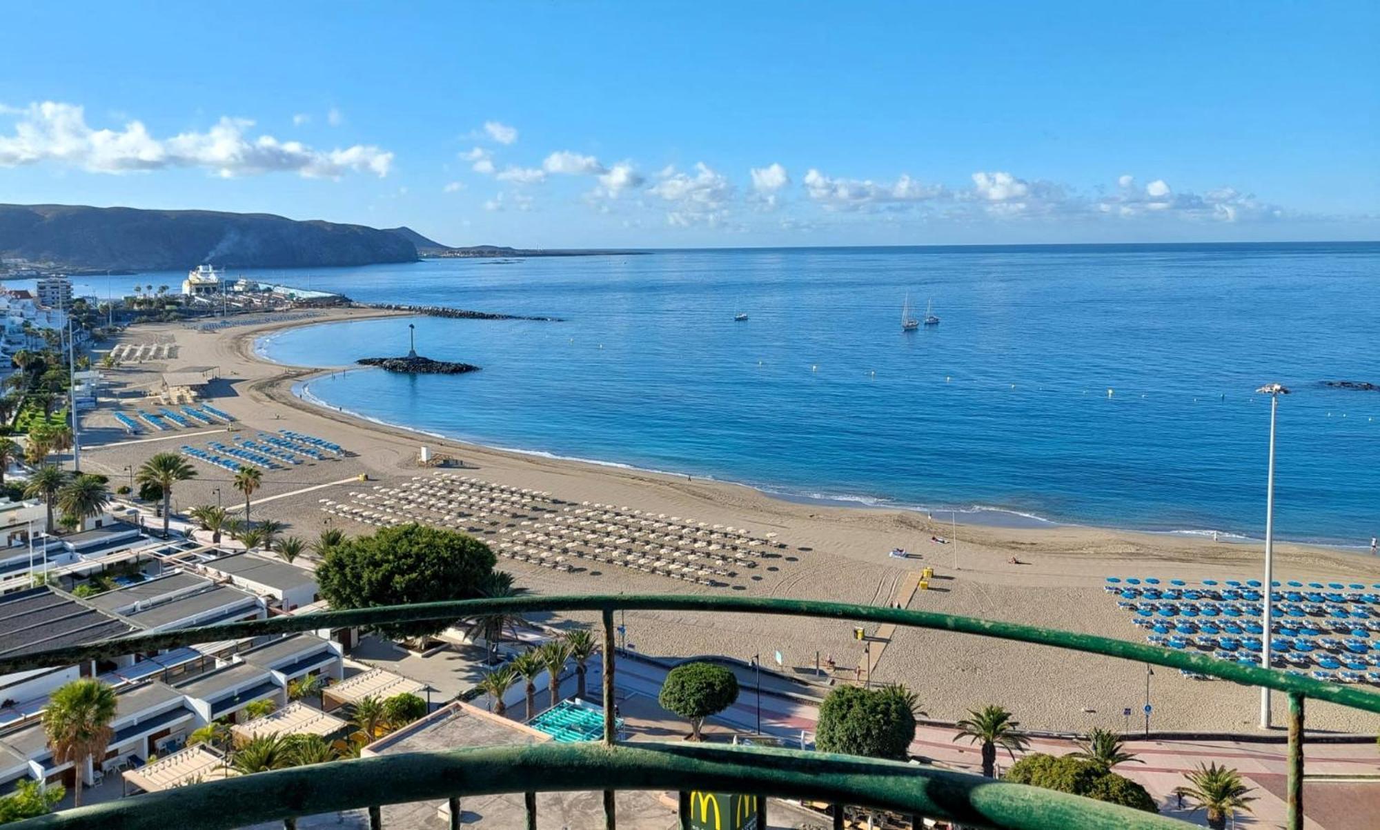 شقة Frontal Ocean View Torres Del Sol لوس كريستيانوس المظهر الخارجي الصورة